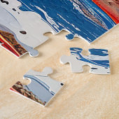 Majestic Berglandschaft mit lebhaften Farben Puzzle (Seite)