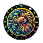 Majestic Betta Fish Game Board Dartscheibe (vorne)