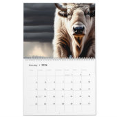 Majestic Bison - Kalender 2024: Eine Reise durch (Jan 2026)