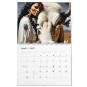 Majestic Bison - Kalender 2024: Eine Reise durch (Mär 2027)