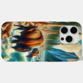 Majestic Bison Migration Case-Mate iPhone Hülle (Rückseite (Horizontal))