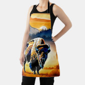 Majestic Bison Sunset Schürze (InSitu)