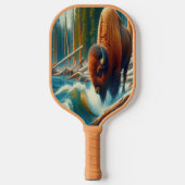 Majestic Bison Wading Pickleball Schläger (Vorderseite)