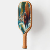 Majestic Bison Wading Pickleball Schläger (Links)
