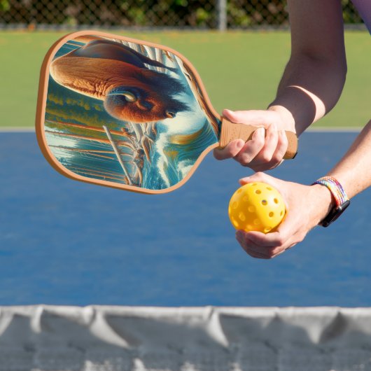 Majestic Bison Wading Pickleball Schläger (InSitu)