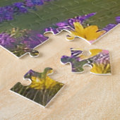 Majestic Black Horse mit Golden Mane Puzzle (Seite)