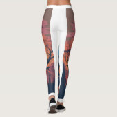 Majestic Black Panther Leggings (Rückseite)