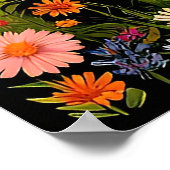 Majestic Black Race Poster (Ecke)