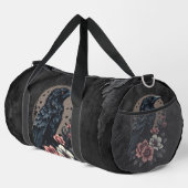 Majestic Black raven Duffle Bag (Rechte Ecke)