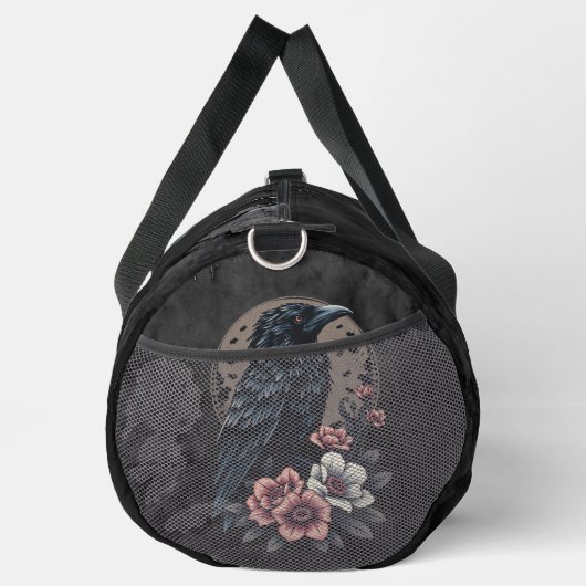 Majestic Black raven Duffle Bag (Rechts)