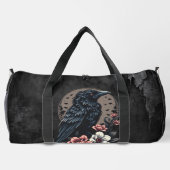 Majestic Black raven Duffle Bag (Rückseite)