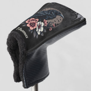 Majestic Black raven Golf Headcover