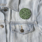 Majestic Blätter in Forestgreen Shades Button (Beispiel)