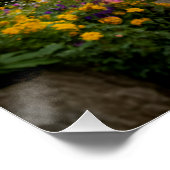 Majestic Blossom Canopy Garden Path Poster (Ecke)