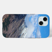 Majestic Blue Alpine iPhone Case (Rückseite (Horizontal))