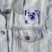 Majestic Blue Angel Fashion Pin Button (Beispiel)