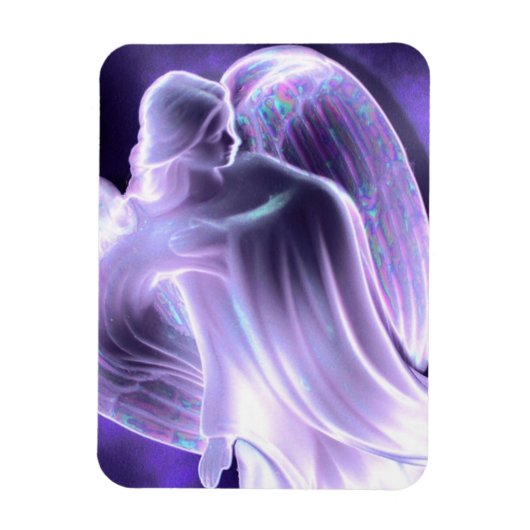 Majestic Blue Angel Magnet (Vertikal)