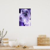 Majestic Blue Angel Poster (Küche)