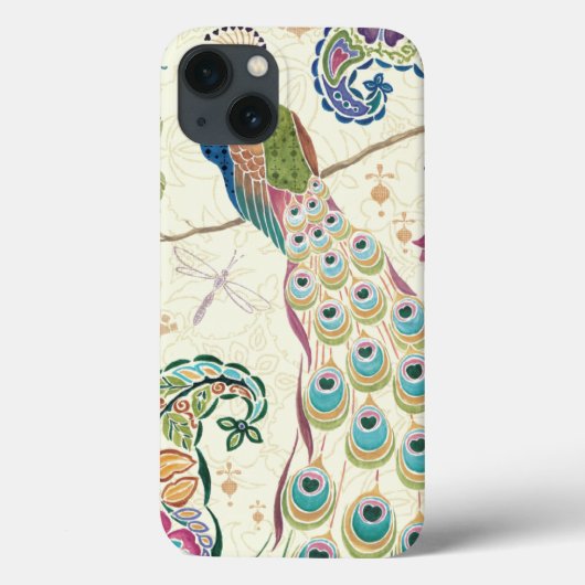 Majestic Blue Peacock Case-Mate iPhone Hülle (Rückseite)