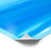 Majestic Blue Sky Malerei Poster (Ecke)