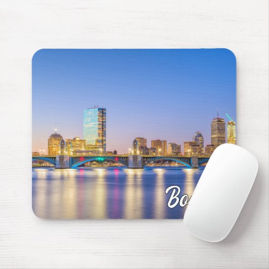 Majestic Boston, Massachusetts, USA Mousepad (Mit Mouse)