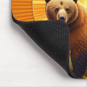 Majestic Brown Bär Mousepad (Ecke)
