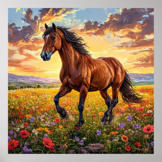 Majestic Brown Poster (Vorne)