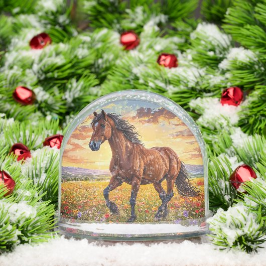 Majestic Brown Schneekugeln (Weihnachten)