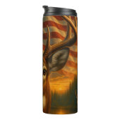 Majestic Buck, American Sunset Thermosbecher (Nach rechts gedreht)