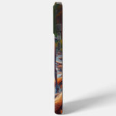 Majestic Buffalo in ruhigen Gewässern Case-Mate iPhone Hülle (Rückseite / Links)