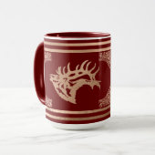 Majestic Bull Elk Tasse (Vorderseite Links)