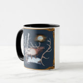 Majestic Bull Elk Tasse (Vorderseite Links)