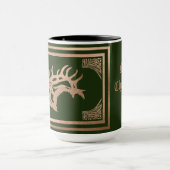 Majestic Bull Elk Tasse (Zentrum)