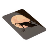 Majestic Bull Elk und Vollmond-Aufstieg Magnet (Rechte Seite)
