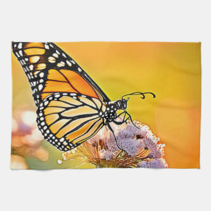 Majestic Butterfly Nahes Design Geschirrtuch
