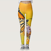 Majestic Butterfly Nahes Design Leggings (Vorderseite)