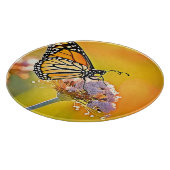 Majestic Butterfly Nahes Design Schneidebrett (Ecke)