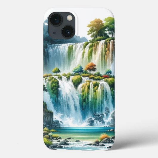 Majestic Cascade Serenity Case-Mate iPhone Hülle (Rückseite)