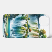 Majestic Cascade Serenity Case-Mate iPhone Hülle (Rückseite (Horizontal))