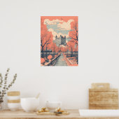 Majestic Castle Poster (Küche)