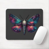 Majestic Celestial Moth - Space Mystic Mousepad (Mit Mouse)