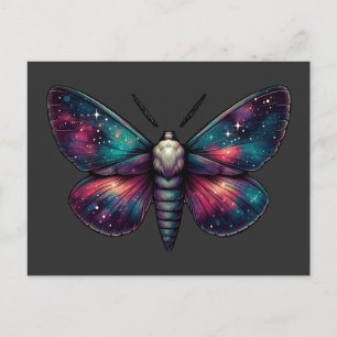 Majestic Celestial Moth - Space Mystic Postkarte