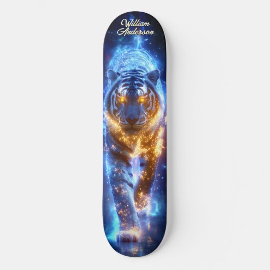 Majestic Celestial Tiger Skateboard (Vorderseite)
