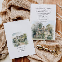 Majestic Chateau English Manor Hochzeit in Urlaubs