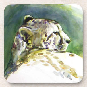 Majestic Cheetah Cork Untersetzer