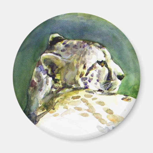 Majestic Cheetah Magnet (Vorne)