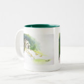 Majestic Cheetah Tasse (Vorderseite Links)