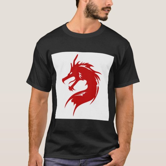 Majestic Chinese Dragon – Mythical Power T-Shirt (Vorderseite)