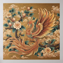 Majestic Chinese Phoenix - Traditionelle Mythoskun