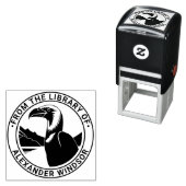 Majestic Condor Bird Head #5 Buchname Permastempel (Beispiel)